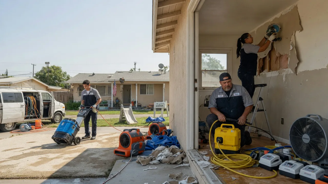Water Damage Restoration in Dustin, OK near me